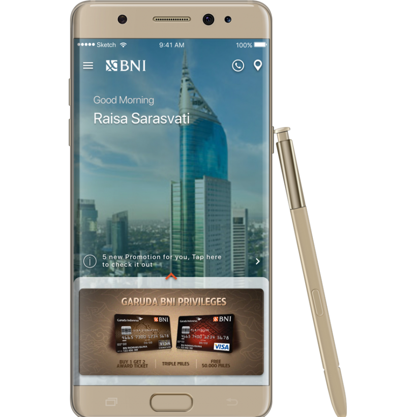 BNI Experience for Web